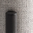 Sillón de madera de fresno y poliéster en color negro 62 x 65 x 74 cm – detalle