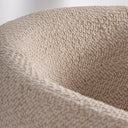 Sillón de madera de mango y algodón en color marrón 73 x 79 x 75 cm – detalle