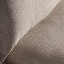 Sillón de madera de pino y poliéster en color negro – detalle