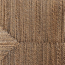 Sillón de madera de teca en color marrón claro 57 x 55 x 80 cm (pack de 2) – detalle