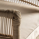 Sillón en color marrón – detalle