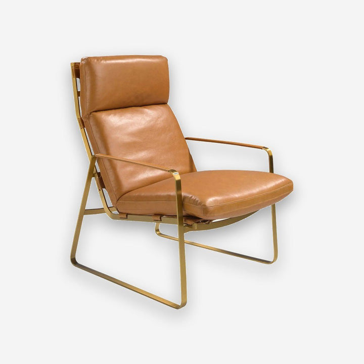 Sillón piel camel - Sillón - El Workshop-