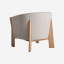 Sillón tapizado en poliéster 69 x 70 x 69 cm