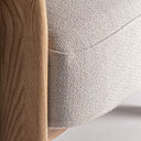 Sillón tapizado en poliéster 69 x 70 x 69 cm – detalle