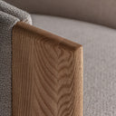 Sillón tapizado en poliéster 69 x 70 x 69 cm – detalle