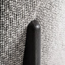 Sillón tapizado en poliéster 92 x 100 x 79 cm – detalle
