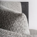 Sillón tapizado en poliéster 92 x 100 x 79 cm – detalle