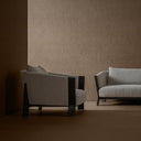Sillón tapizado en poliéster 92 x 100 x 79 cm – ambiente