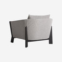 Sillón tapizado en poliéster 92 x 100 x 79 cm