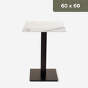Sobre de mesa compacto núcleo blanco 60x60 cm, foto de producto (2)