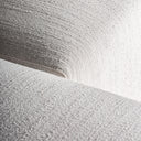 Sofá de madera de pino y madera de caucho en color negro – detalle