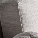 Sofá de madera de pino y madera de caucho en color negro – detalle