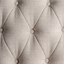 Sofá modular de madera de pino y poliéster en color negro – detalle