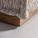 Sofá modular tapizado en poliéster de inspiración art déco – detalle