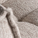 Sofá modular tapizado en poliéster de inspiración art déco – detalle