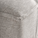 Sofá modular tapizado en poliéster de inspiración art déco – Central / Beige / 120 x 120 x 85 cm – detalle