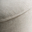 Sofá modular tapizado en poliéster en color beige 123 x 154 x 81 cm – detalle
