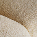 Sofá modular tapizado en poliéster en color beige 375 x 142 x 88 cm – detalle
