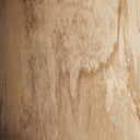 Taburete alto de madera de suar en color marrón natural 40 x 60 cm – detalle