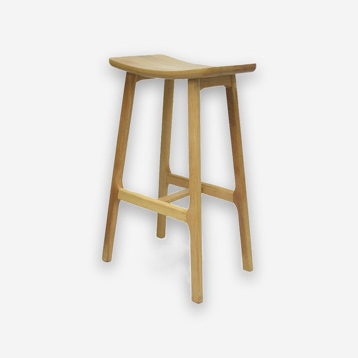 Wooden bar stool