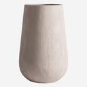 Tinaja decorativa de cemento y fibra de vidrio – Topo / 40 x 40 x 70 cm