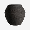Tinaja decorativa de cerámica