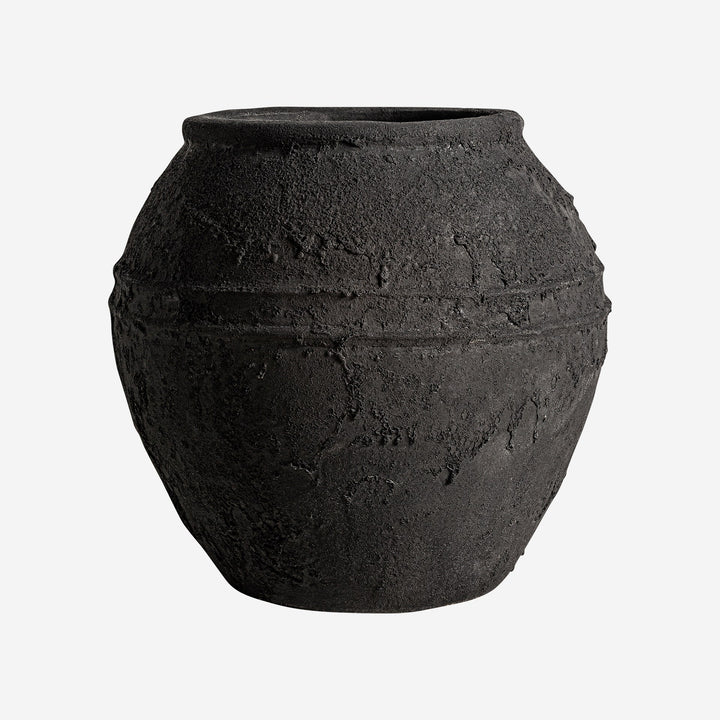 Tinaja decorativa de cerámica