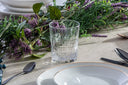 Vaso de cristal transparente de estilo clásico 8 x 10 cm (juego de 6) – detalle