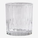 Vaso de vidrio transparente (juego de 6)