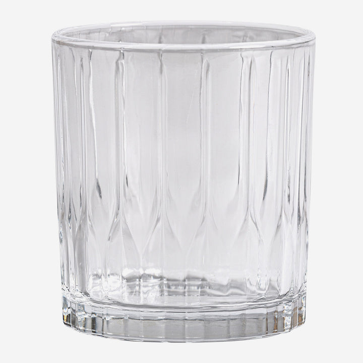 Vaso de vidrio transparente (juego de 6)