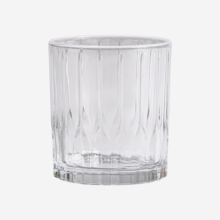 Vaso de vidrio transparente (juego de 6)