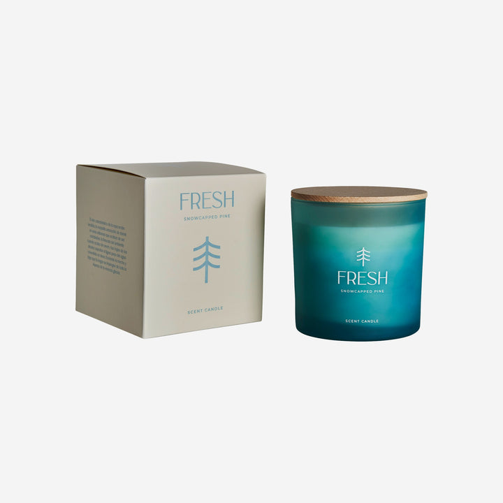 Vela aromática en color azul (pack de 4)