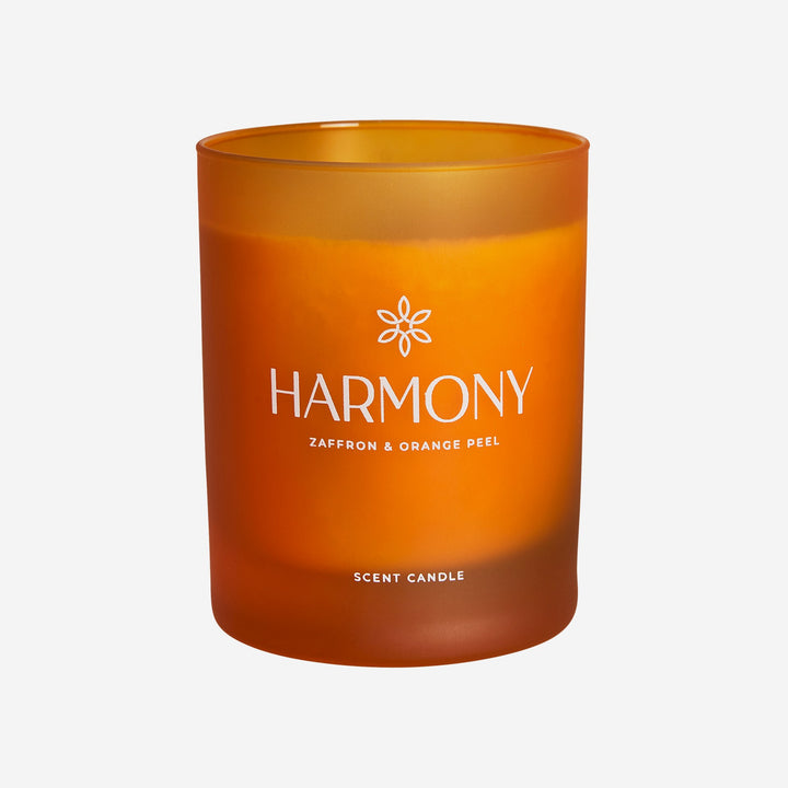 Vela aromática en color naranja (pack de 6)
