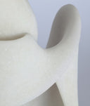 FIGURA DECORATIVA LUME en resina blanca