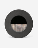 foco empotrable de exterior cuadrado negro anodizado 8,1 x 9,2 x 9,2 cm 7 w 3000 k ip67