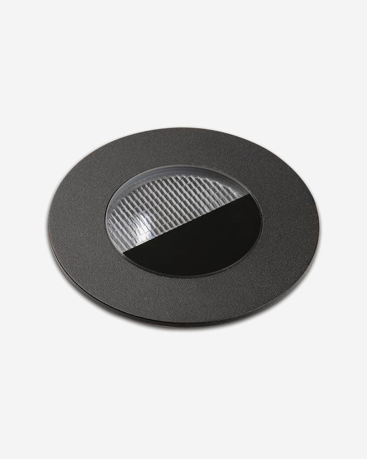 foco empotrable de exterior cuadrado negro anodizado 8,1 x 9,2 x 9,2 cm 7 w 3000 k ip67, vista 2