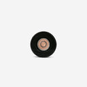 foco empotrable de exterior redondo negro anodizado ø5 x 6,2 cm