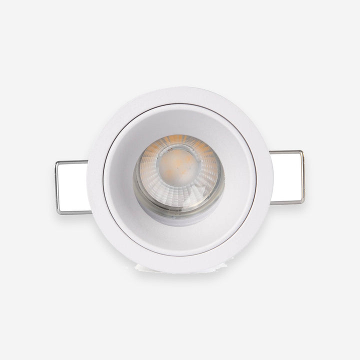 foco empotrable redondo de aluminio ø5,5-6,6 cm