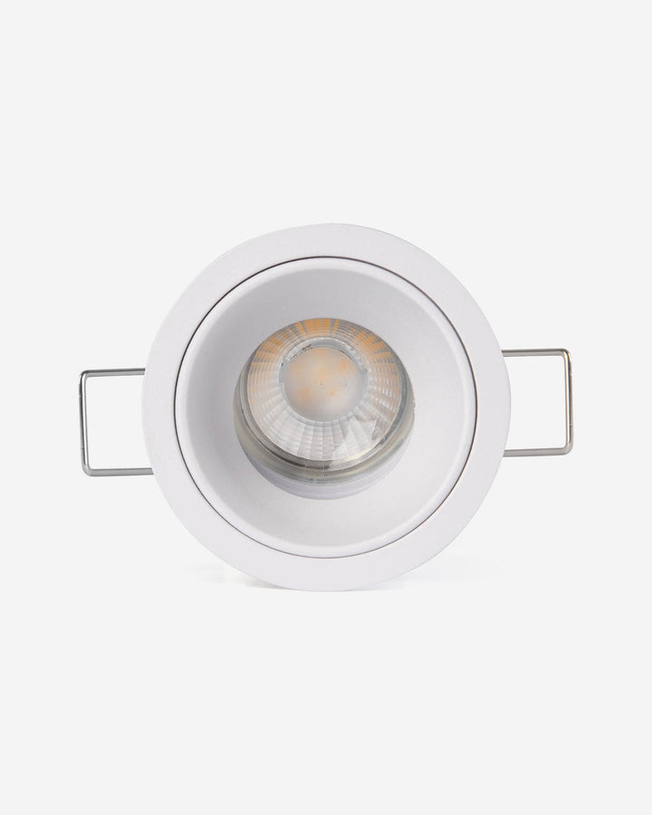 foco empotrable redondo de aluminio ø5,5-6,6 cm