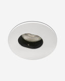 foco empotrable redondo de aluminio blanco ø9,8 x 3,7 cm, vista 2
