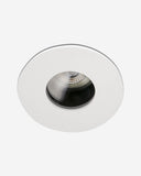 foco empotrable redondo de aluminio y cristal blanco ø9,8 x 3,7 cm 10 w ip65 corte ø 85, vista 2