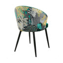 Sillón acero gris