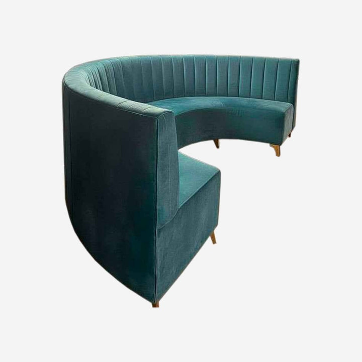 Circular backless bench