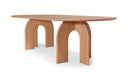 hana mesa de comedor de roble claro studio silva