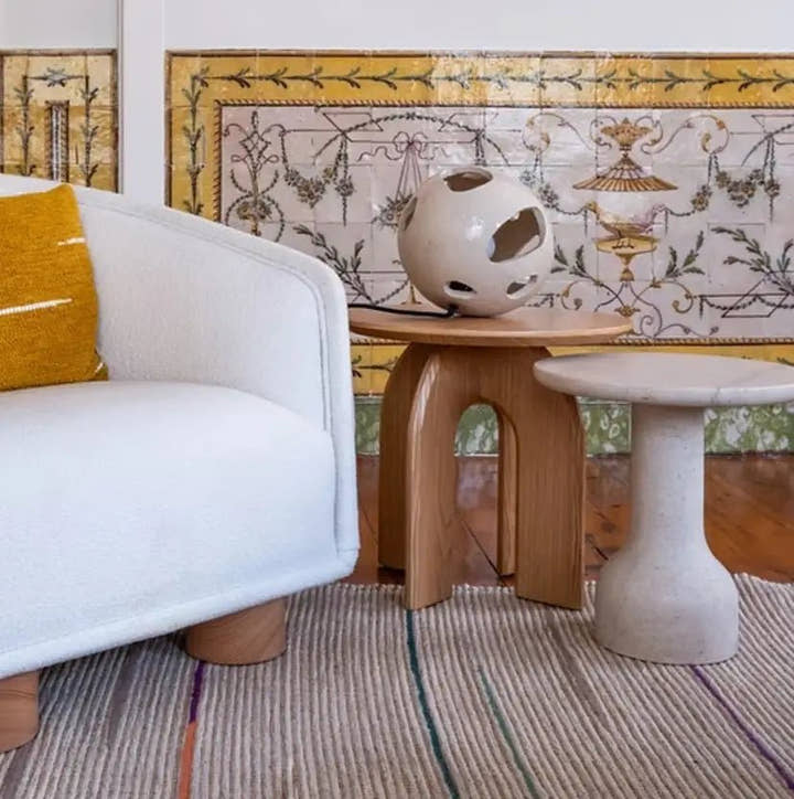 Mesa auxiliar Hana - Mesa auxiliar - El Workshop - Madera oscura