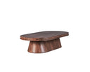 mesa de centro de cafe de nogal diseño mid century modern studio silva