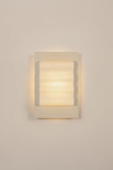 Aplique de pared lámpara Frame blanco roto