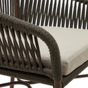 Taburete acero beige