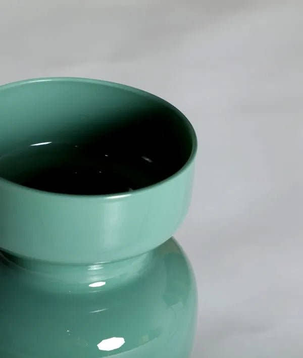 JARRÓN ASHER serenidad y estilo en verde agua - Jarrones y centros - El Workshop - vidrio