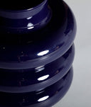 JARRÓN ASLAN geometría y modernidad en azul profundo